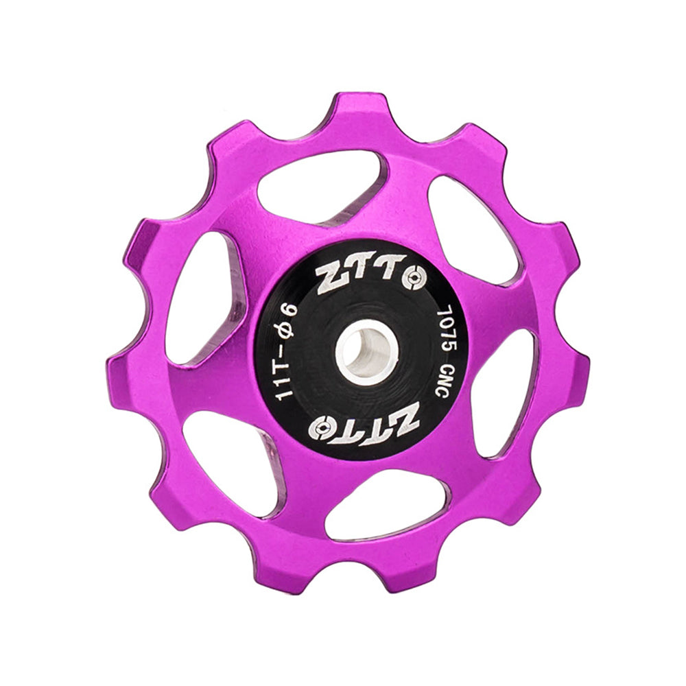ZTTO 11T Rear Derailleur Pulley Bike Bicycle Metal Bearing Jockey Wheel Aluminium Alloy Rear Derailleur Guide Roller ZTTO 11T Rear Derailleur Pulley Bike Bicycle Metal Bearing Jockey Wheel Aluminium Alloy Rear Derailleur Guide Roller